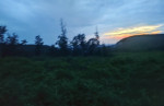 západ slnka nad Kršlenicou
